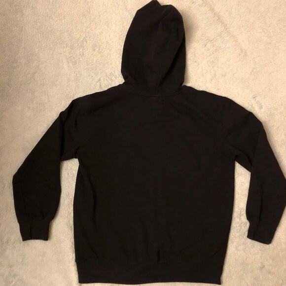 Hello Kitty Juniors Size Medium 7/9 Black  Hooded Sweatshirt - Picture 2 of 7